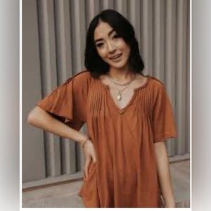 NWT BOHME PLEATED BLOUSE ………301A